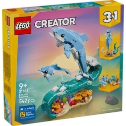 Klocki LEGO 31385 Zwierzęta morskie piękny delfin CREATOR